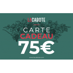 Carte Cadeau 75€ - La Cabote