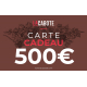 Carte Cadeau 500€ - La Cabote